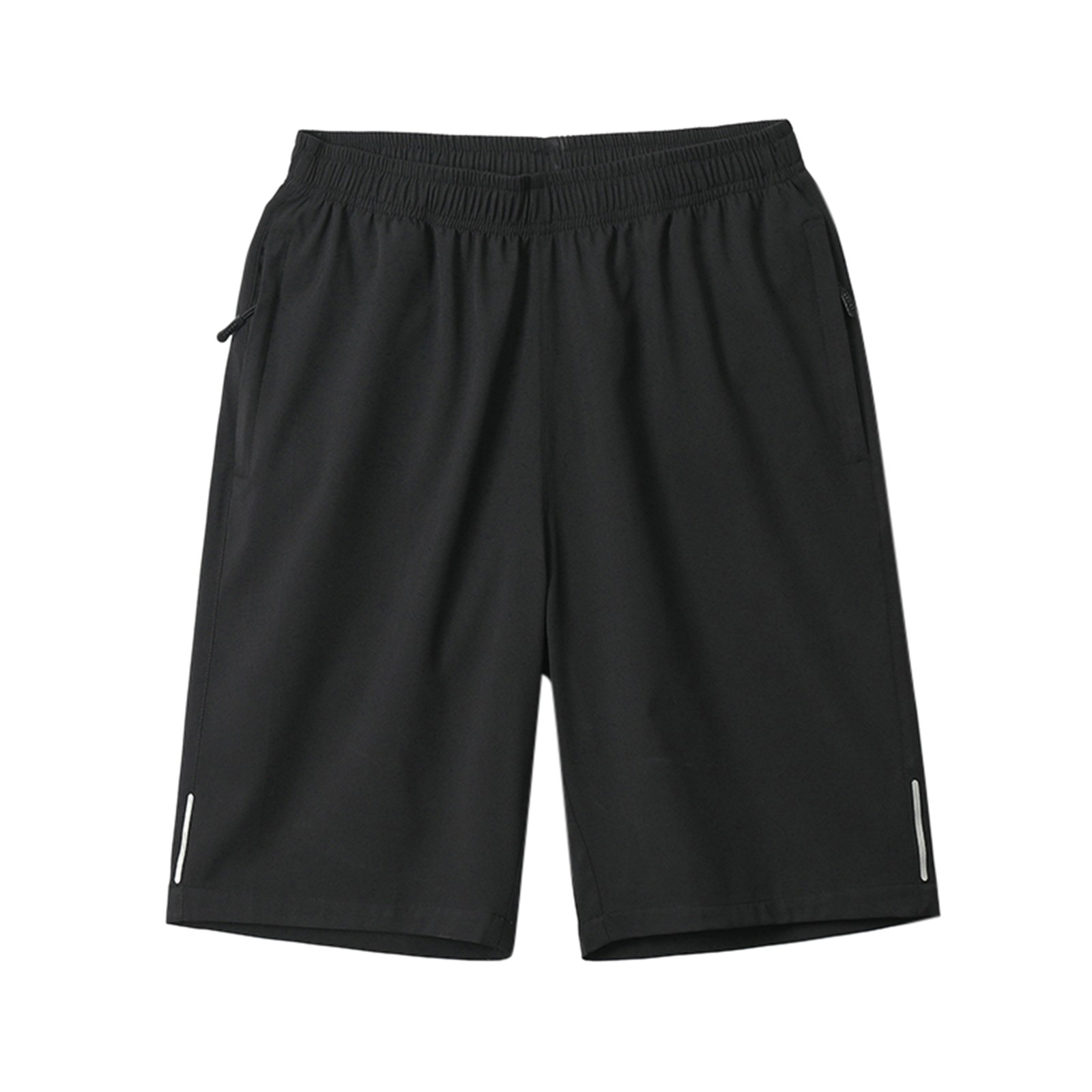 thumbnail image 3 of Pantalones cortos holgados de verano para hombre: cintura con cordón, múltiples bolsillos y detalles bordados, para practicar deporte y para la playa, 3 of 8